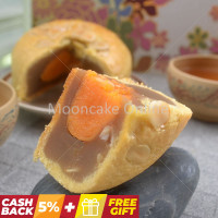 上海月饼 Shanghai Lotus Paste Mooncake with 1 Yolk 