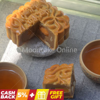 双黄莲蓉 Lotus Paste Mooncake with 2 Yolks