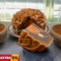 单黄莲蓉 Lotus Paste Mooncake with 1 Yolk