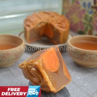 榴莲飄香 Durian Lotus Paste Mooncake with 1 Yolk 