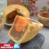 上海月饼 Shanghai Lotus Paste Mooncake with 1 Yolk