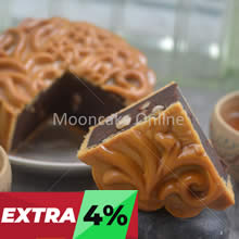 玫瑰豆沙 Red Bean Paste Mooncake 